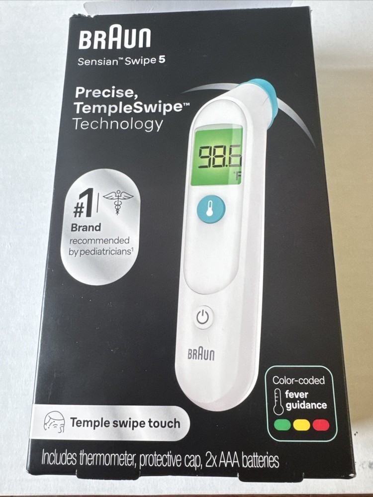 Braun TempleSwipe Temporal Digital Thermometer - BST200 - OPEN BOX