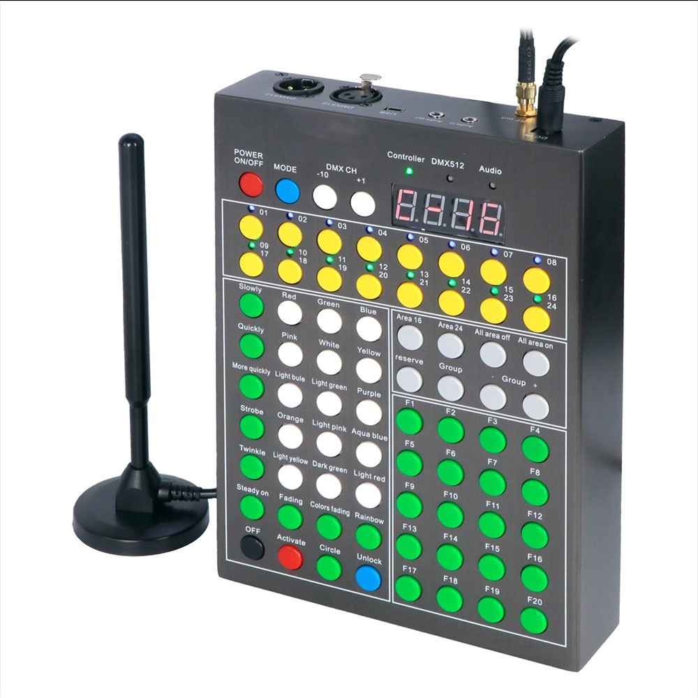 LED Bracelet Wristband Controller DMX Programmable Controller