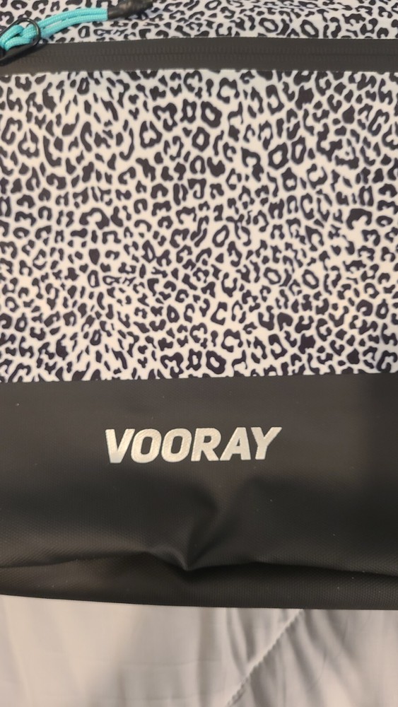 Vooray Flex Cinch Backpack Leopard Durable & Water Resistant