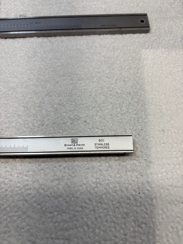 12” Caliper. Brown & Sharp. Both Included.