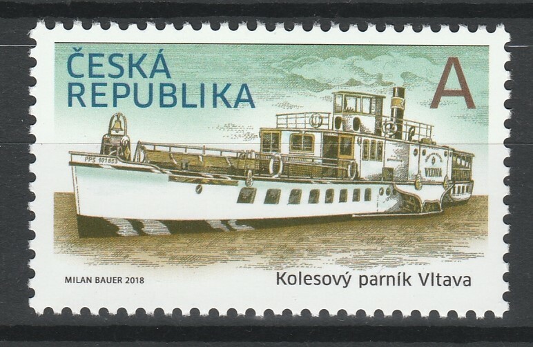 Czech Republic 2018 Ships MNH stamp