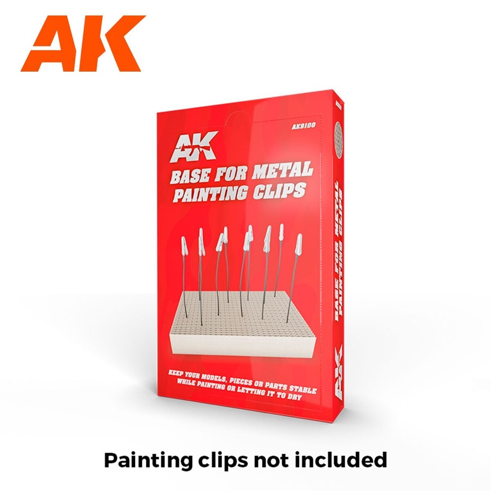 AK Interactive AK9100 Base for Painting Clips - US