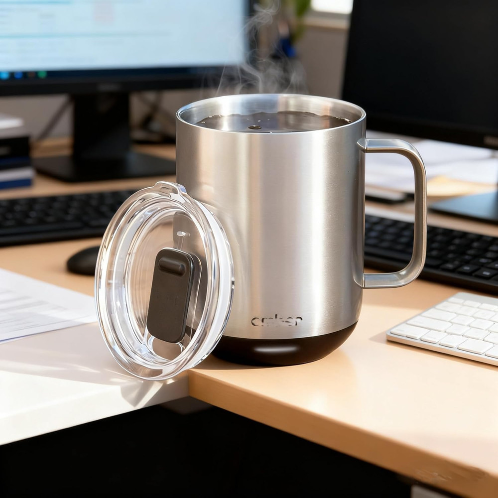 2-Pack Sliding Lids Replacement for Ember Mug 14 Oz Temperature Control Smart C