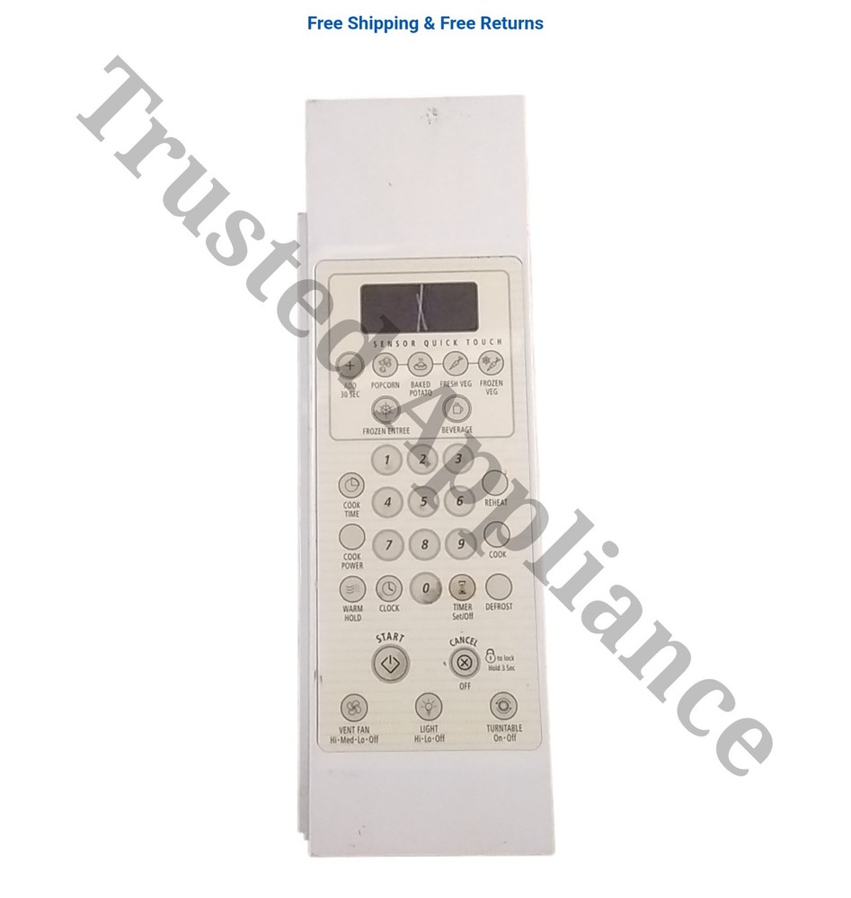 Microwave Control Panel Console 4619-648-83621 White white
