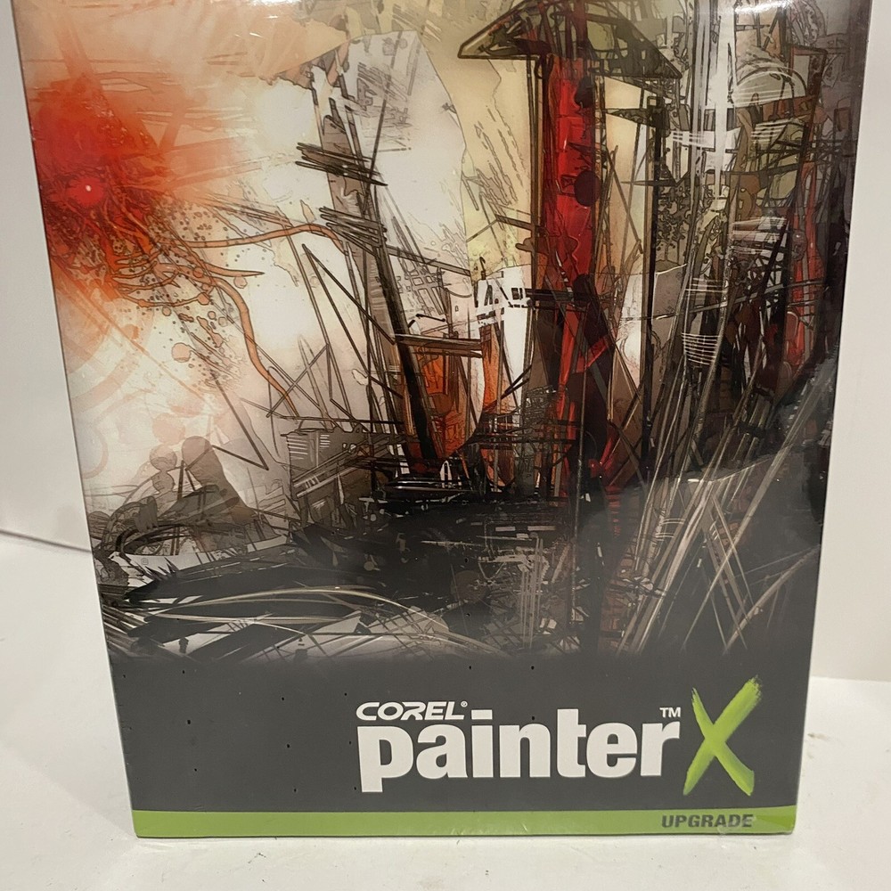 Corel Painter X Eng PC/Mac Education Edition DVD Case - UPGRADE