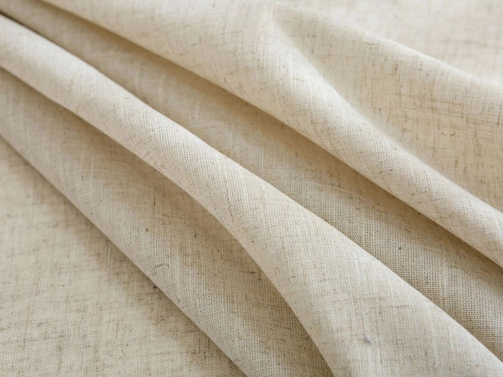Round Table Household Circular Table Cover Linen Cotton Plain with Table Decor