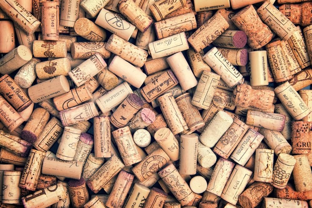 100 Wine Bottle Assorted Corks (mostly Red Wine) Arts / Crafts Projects