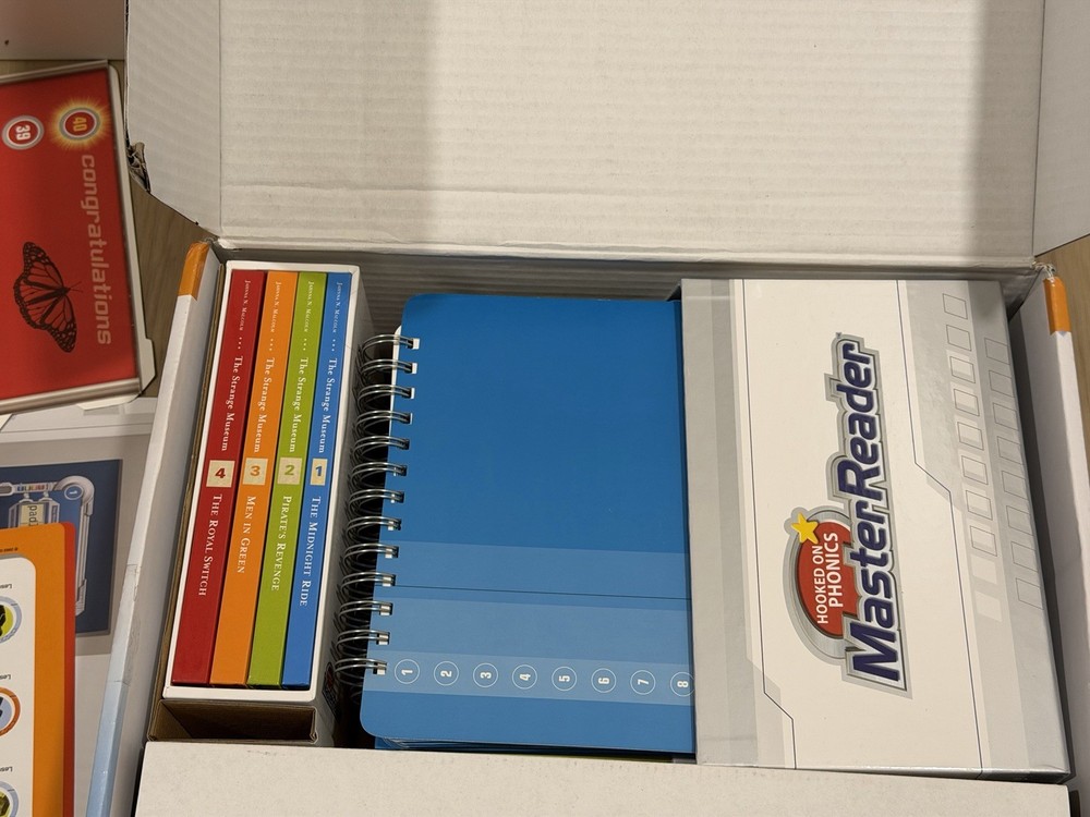 NIB NEW Hooked on Phonics Master Reader 2nd to 6th Grade - COMPLETE