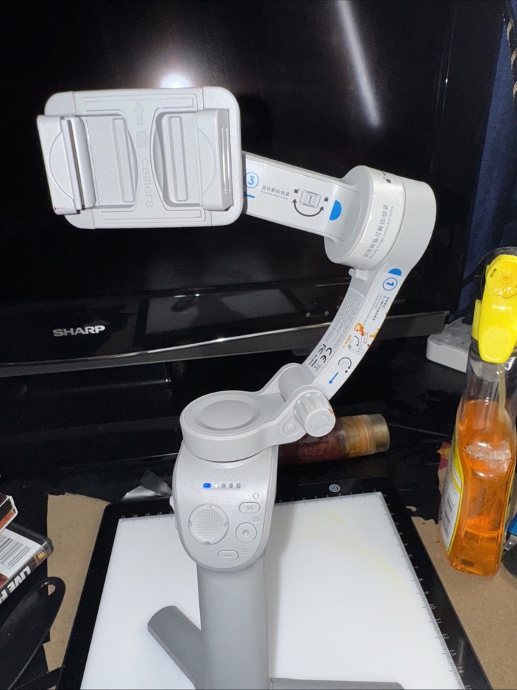 Gimbal Stabilizer for Smartphone, iPhone Gimbal w/Focus Wheel Face/Object …..