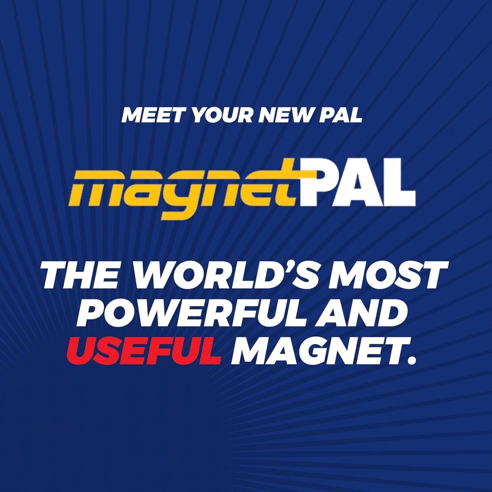 Compact 12lb Pull Heavy-Duty Neodymium Magnet - Ideal for Tools & Key Management