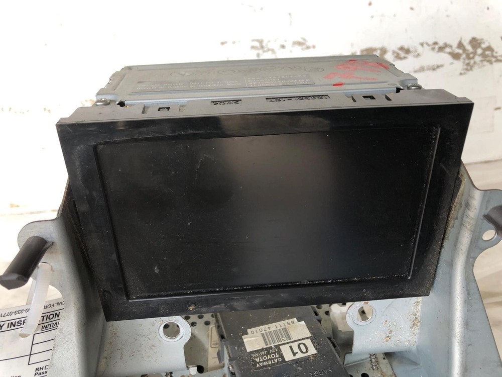 2001-2003 TOYOTA PRIUS Dash Info GPS Screen Navigation Control Module & Receiver