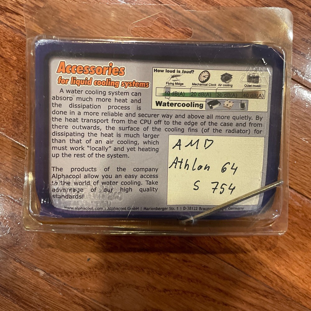 AlphaCool Liquid Cooling Adapter for AMD Athlon 64