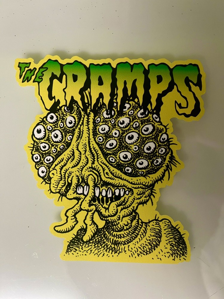 The Cramps Sticker - Human Fly Sticker