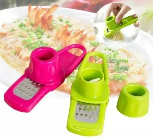 Multi functional Kitchen Cooking Gadgets Mini Hand Garlic Grater Cutter Ginger