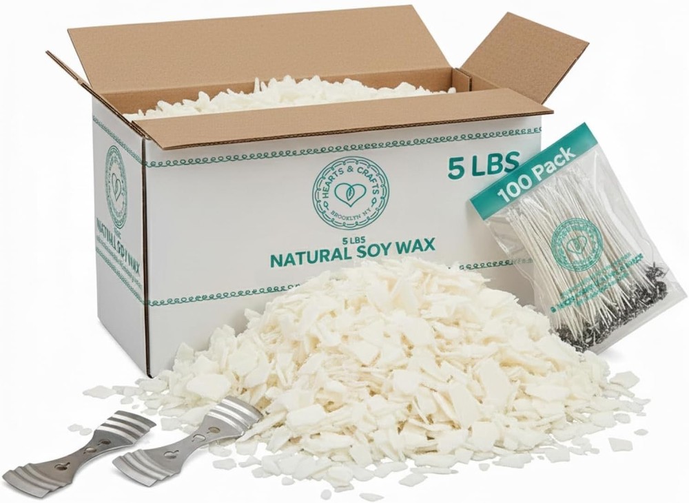 DIY Candle Making Set with Soy Wax