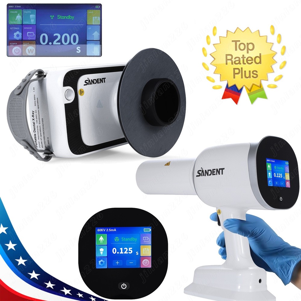 Dental X Portable Ray Digital Machine Rayos/ with Scatter Shield Protective Ring