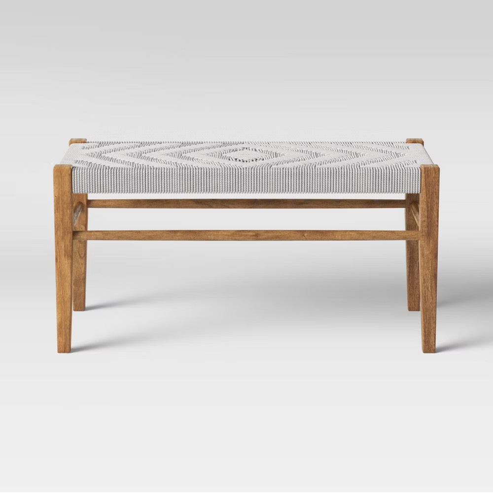 Lumarco Woven Bench Natural - Opalhouse