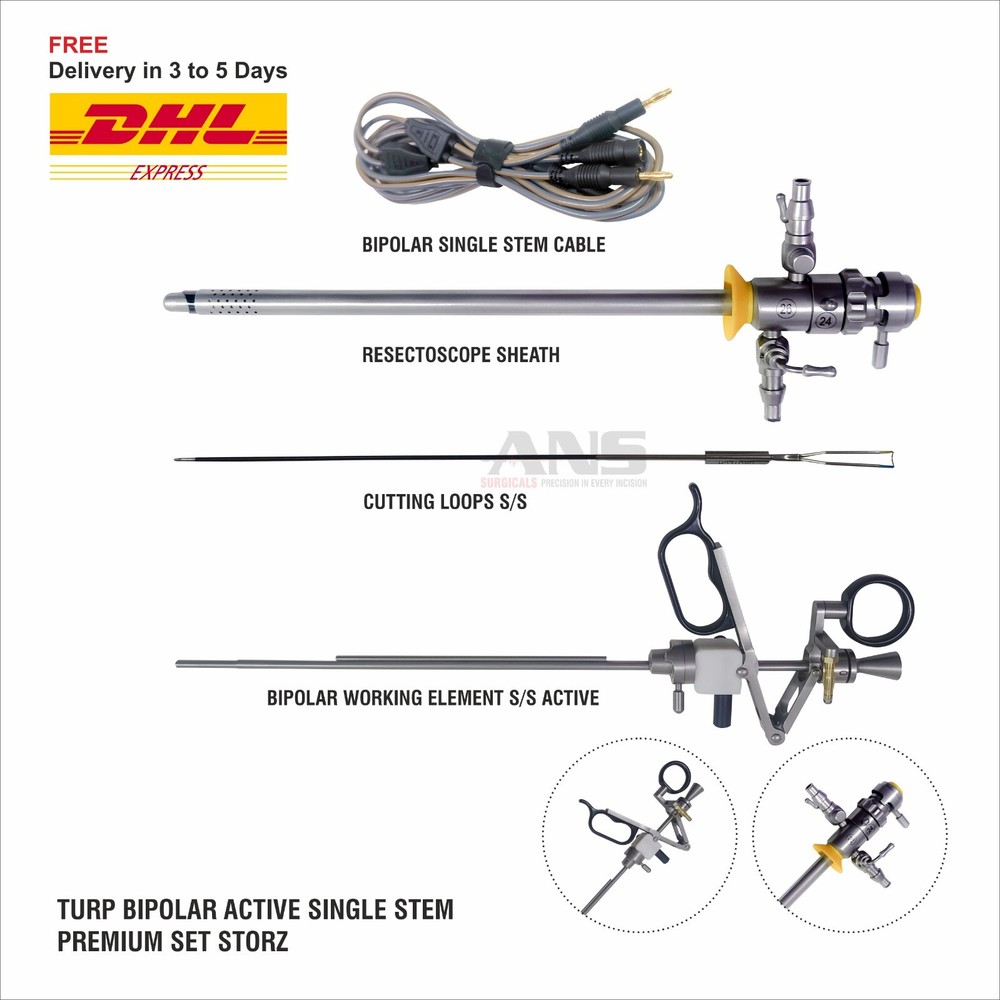 ANS Premium  Bipolar Active Single Stem Set