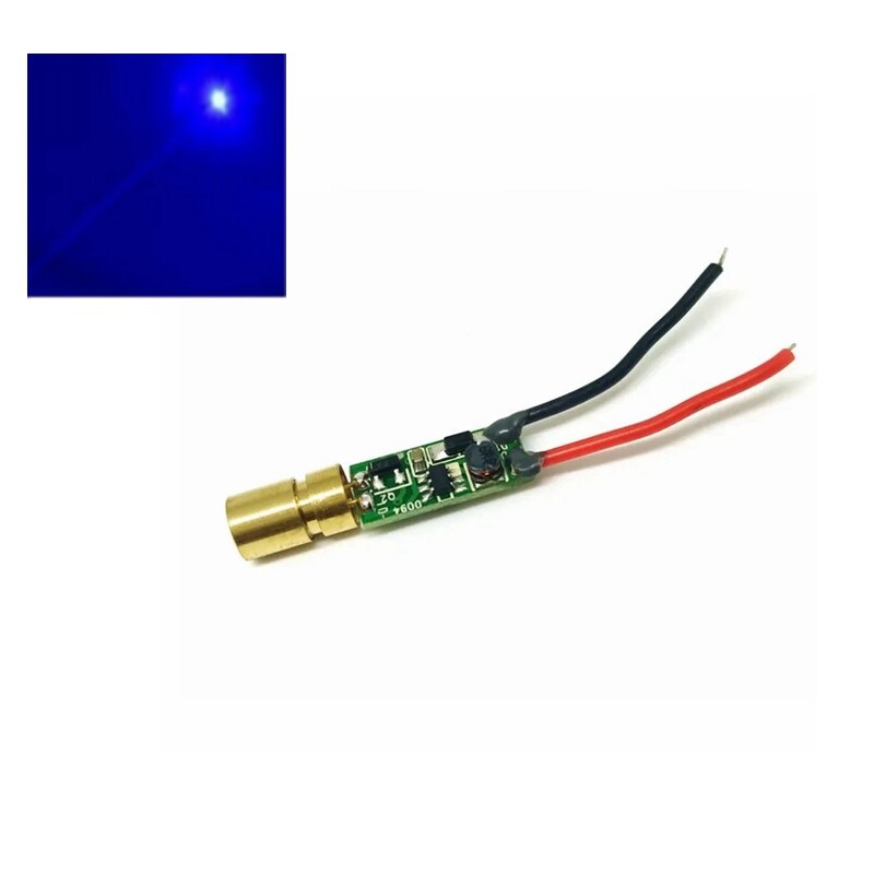 Mini 450nm 5mw Blue Dot light Laser Diode Module