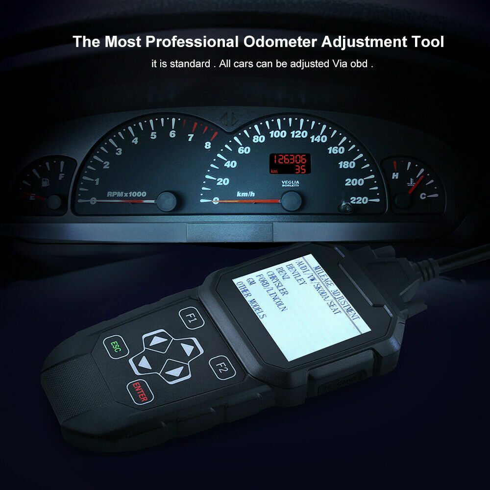 OBDPROG MT401 Cluster Mileage Odometer Correction Car OBD2 Scanner Code Reader