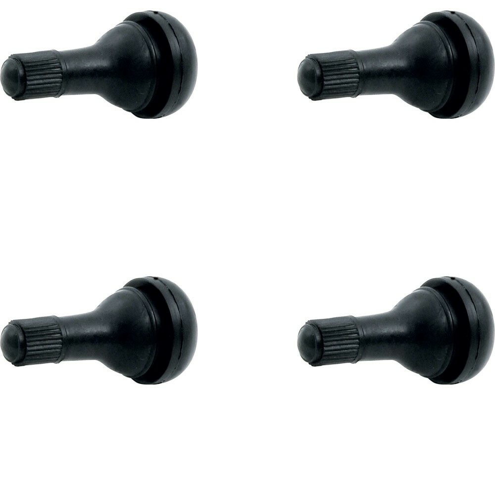 Pull Through Rubber Tire Valve Stem 4 Pack For 5/8" Racing Wheels