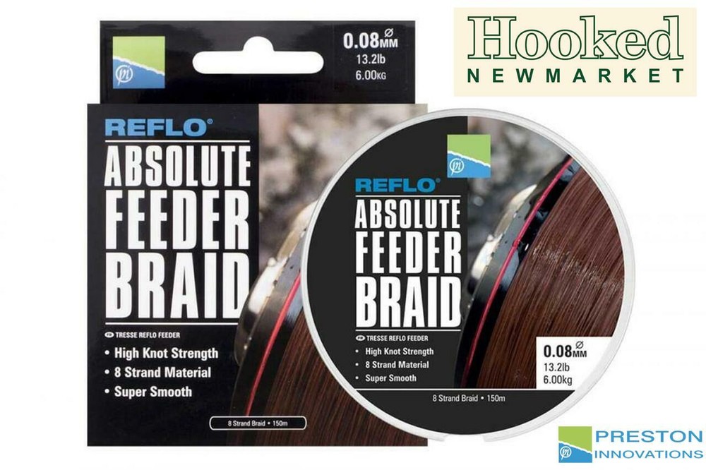 Preston Absolute Feeder Braid 150m *All Diameters*