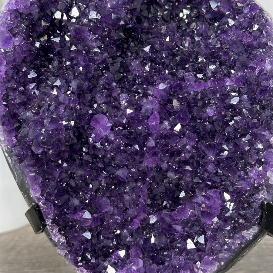Amethyst Crystal Cluster with Deep Purple Points. MWS2693