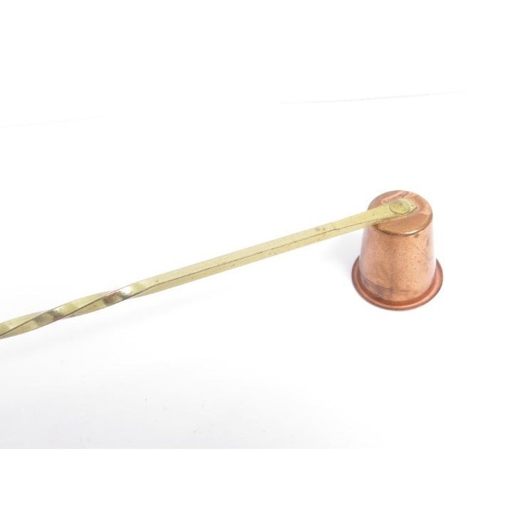 Vintage Brass & Copper Candle Snuffer