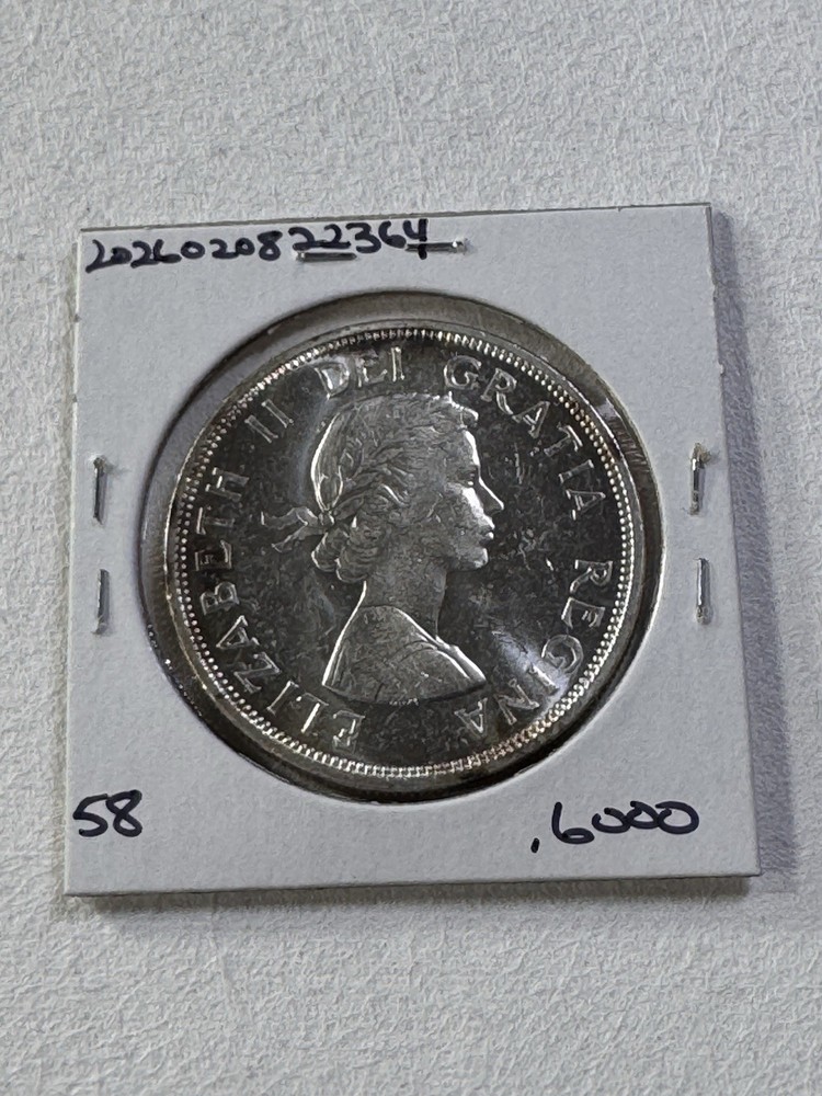 1964 Canada $1 Silver Coin