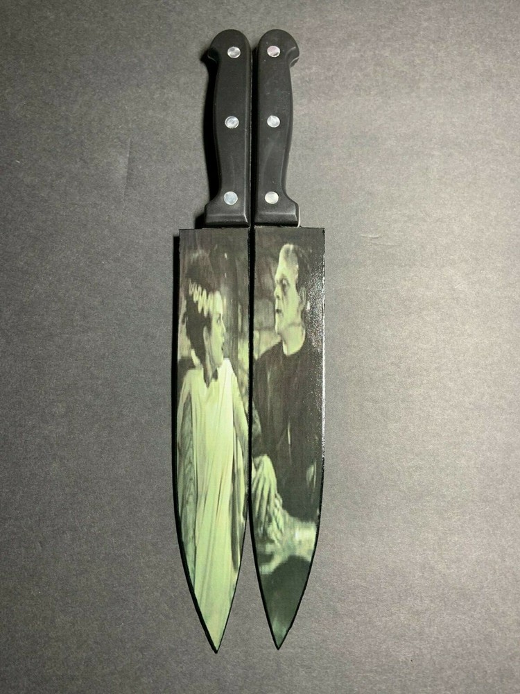 Bride of Frankenstein Horror Kitchen 2 Knife Set