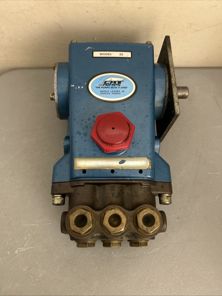 Used CAT Pumps Model 35 Frame Hydraulic Plunger Pump
