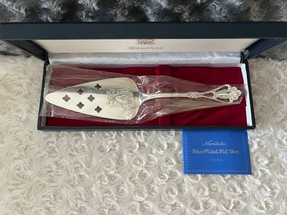 Noritake Cutlery Christine Cake Server Unused