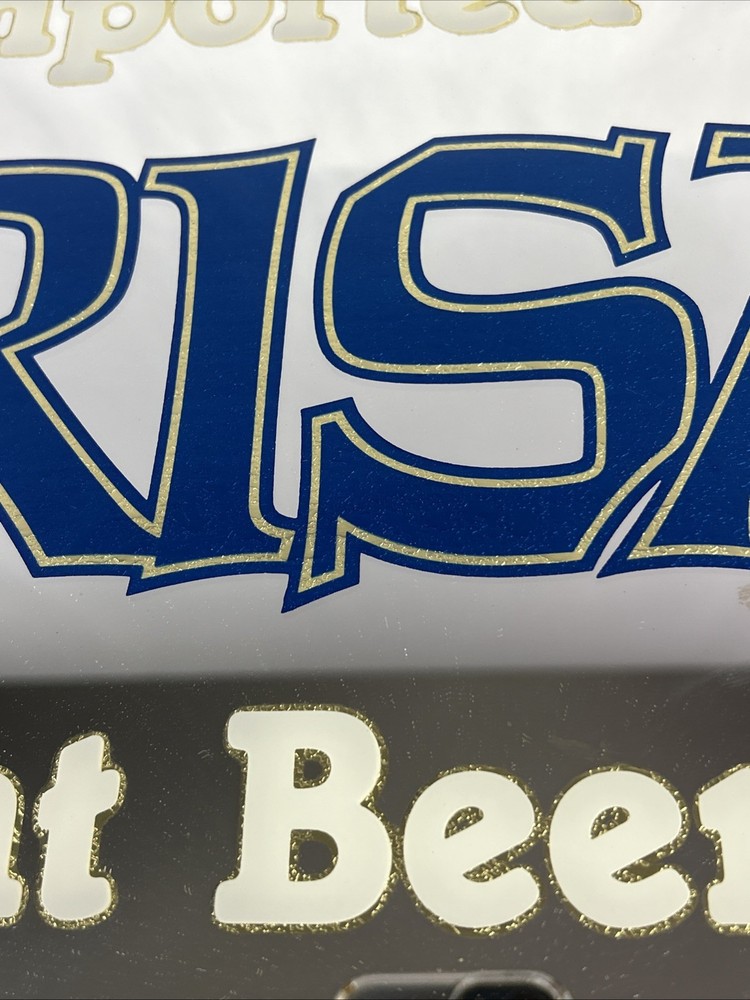 Vintage Birsa Light Beer Bar Mirror 20x14.5”