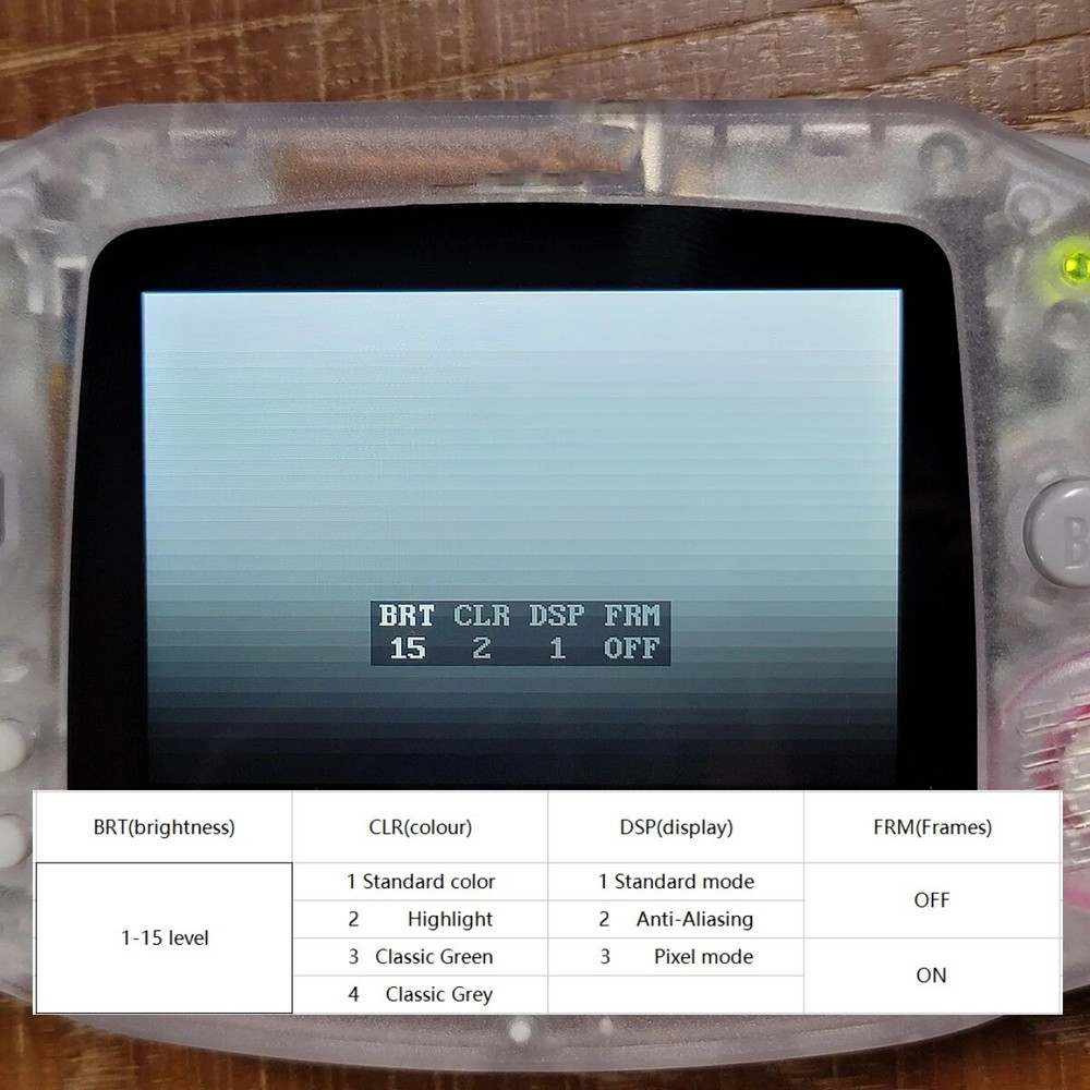 FunnyPlaying Gameboy Advance Laminated 3.0 IPS Backlight Kit with Shell GBA AGB