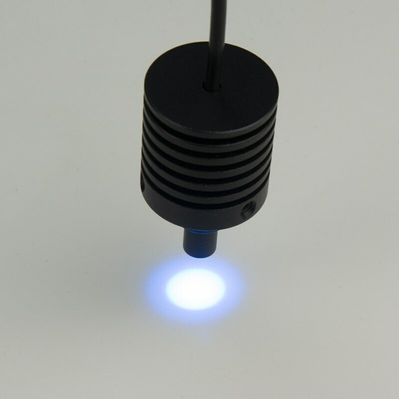 Adjustable LED Coaxial Light Source Microscope Spot Lamp Brightness 90V-240V