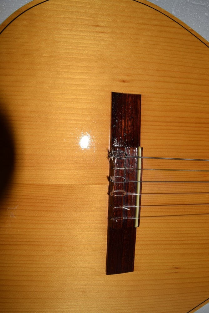 1960's CLASSICAL GUITAR - Student Model - Unbranded - Chipboard Case