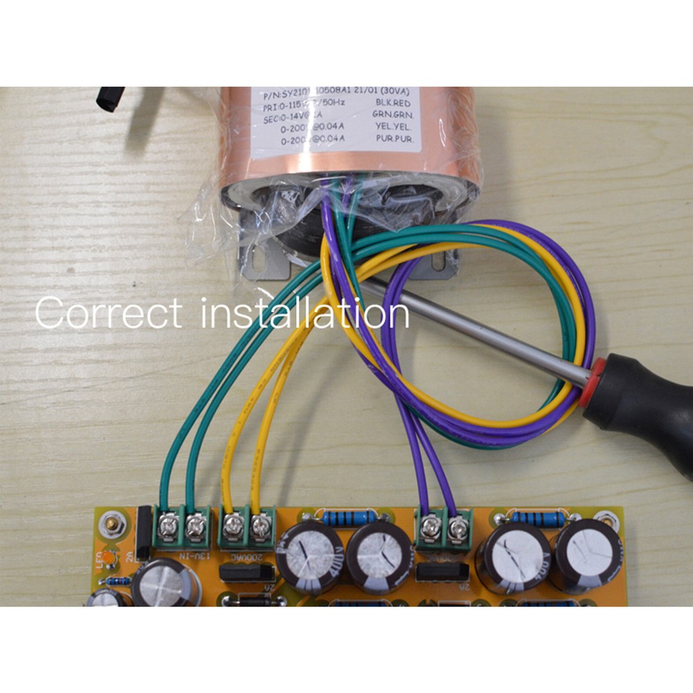 1pc Ground Grid-Tube Pre-Amplifie PCB Board