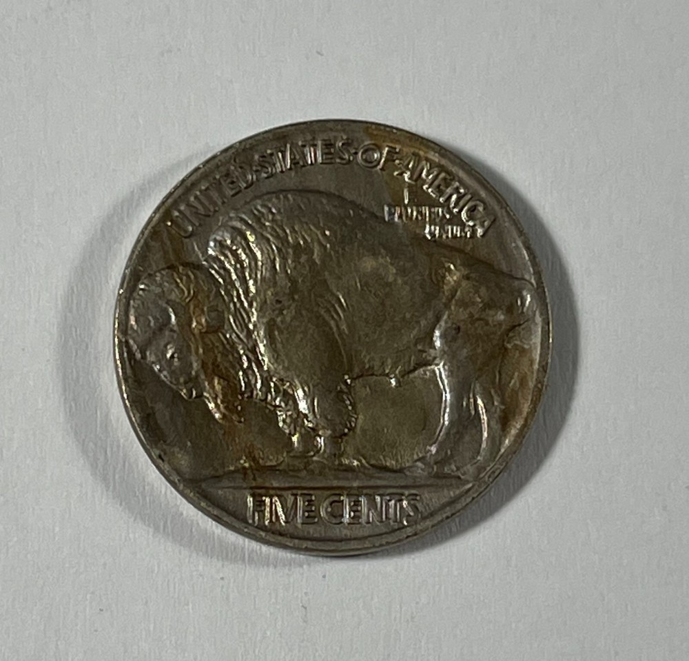 1920 Buffalo 5C (#18558) Toned CH UNC Very nice strike
