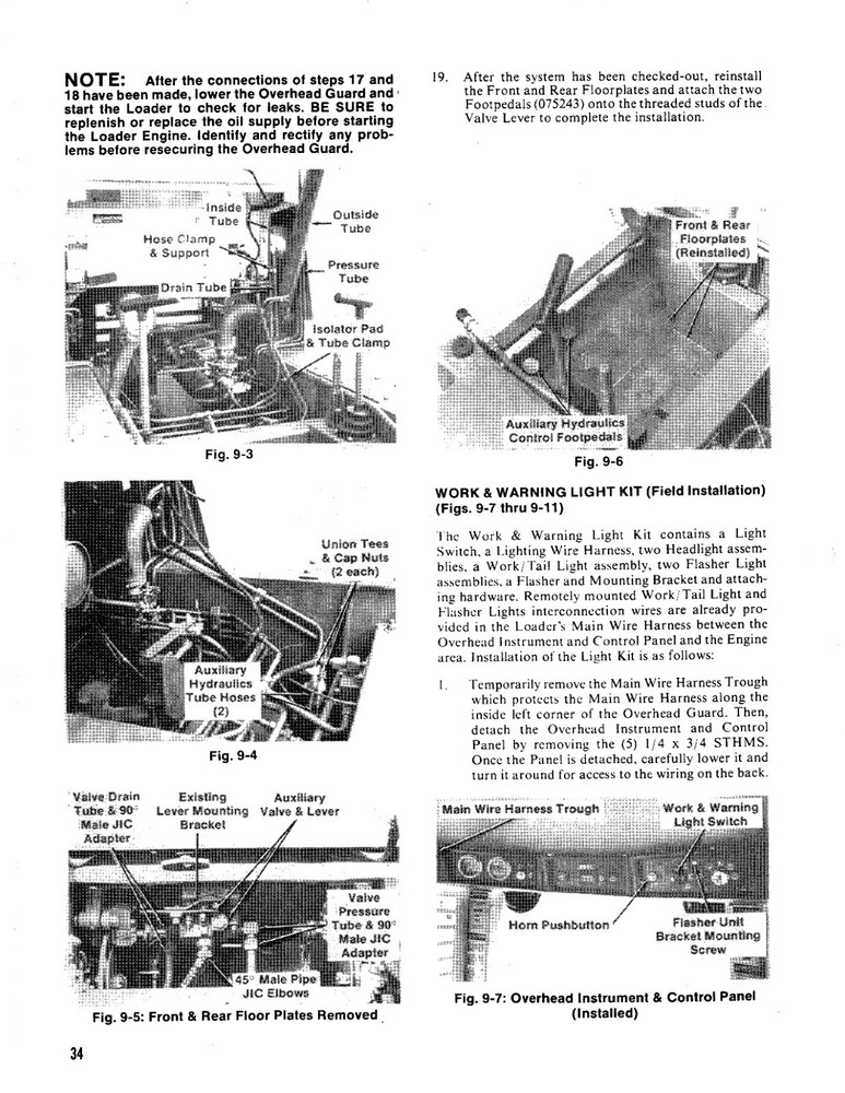 Skid Loader Operators Instruction Manual Gehl 4510 4610