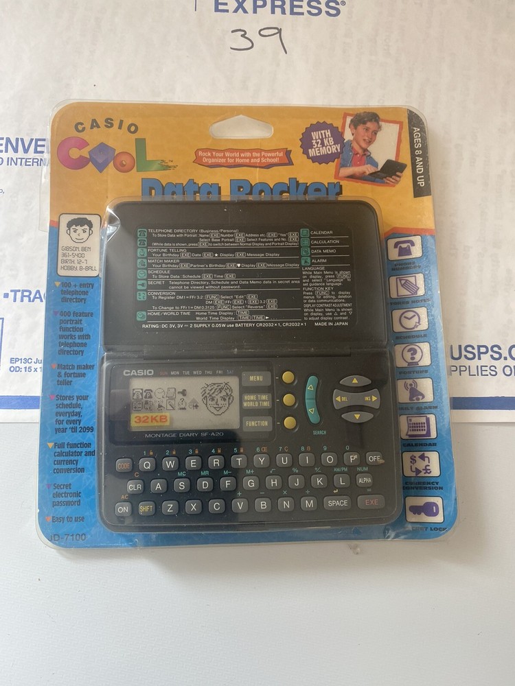 Casio cool data rocker Vintage JD-7100