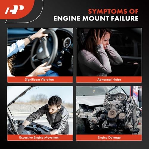Front Right Passenger Side Engine Motor Mount Compatible with Honda Pilot