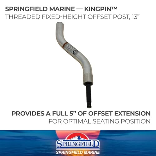1630402-CSS Threaded Fixed-Height Offset Post for Kingpin Seat Mounts and