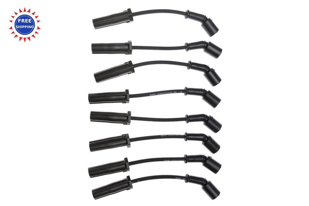 Spark Plug Wire Set 8 Pack ACDelco Professional 9748UU