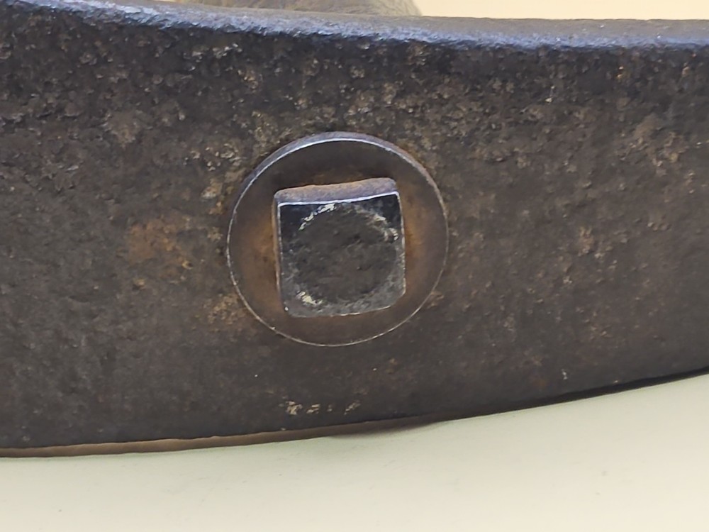 Vintage Cooper’s Adze Blacksmith Tool Hand Forged Signed Cincinnati