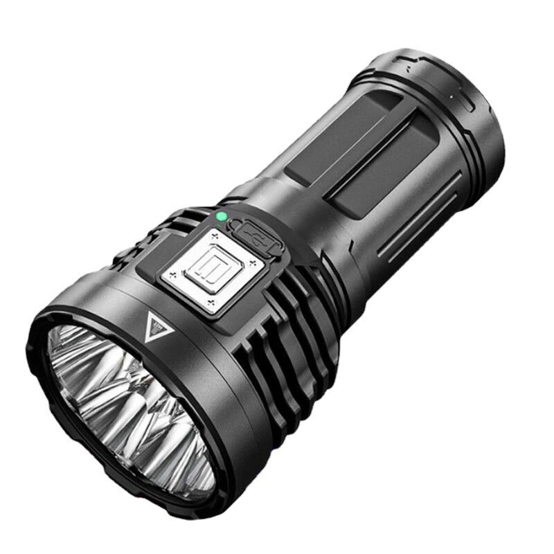 Super Bright 12000000LM Torch 8 LED Flashlight USB Rechargeable Tactical lights