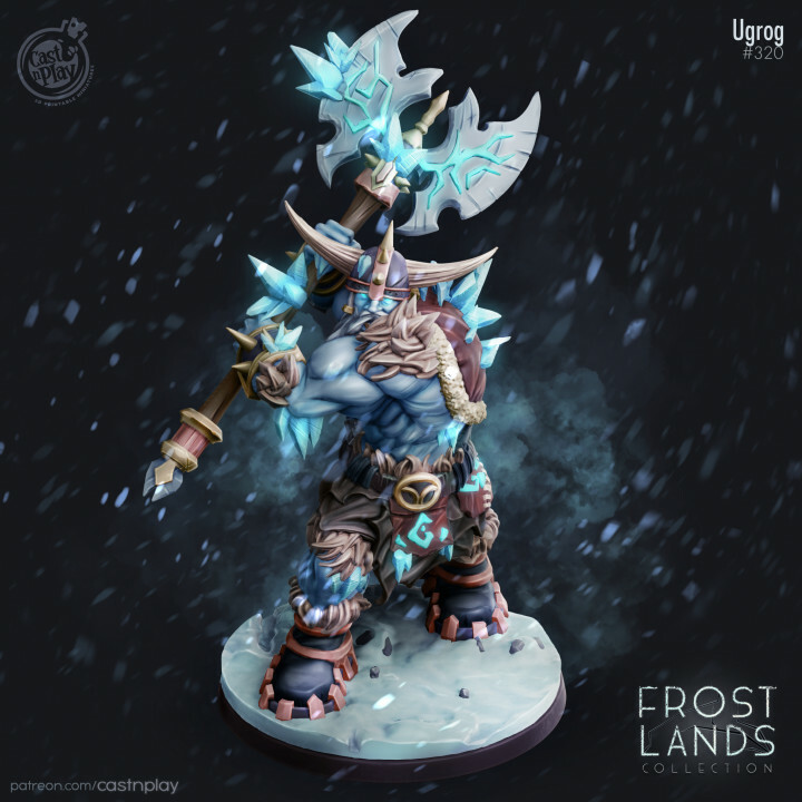 Ugrog Miniature | D&D DnD | RPG | Mini