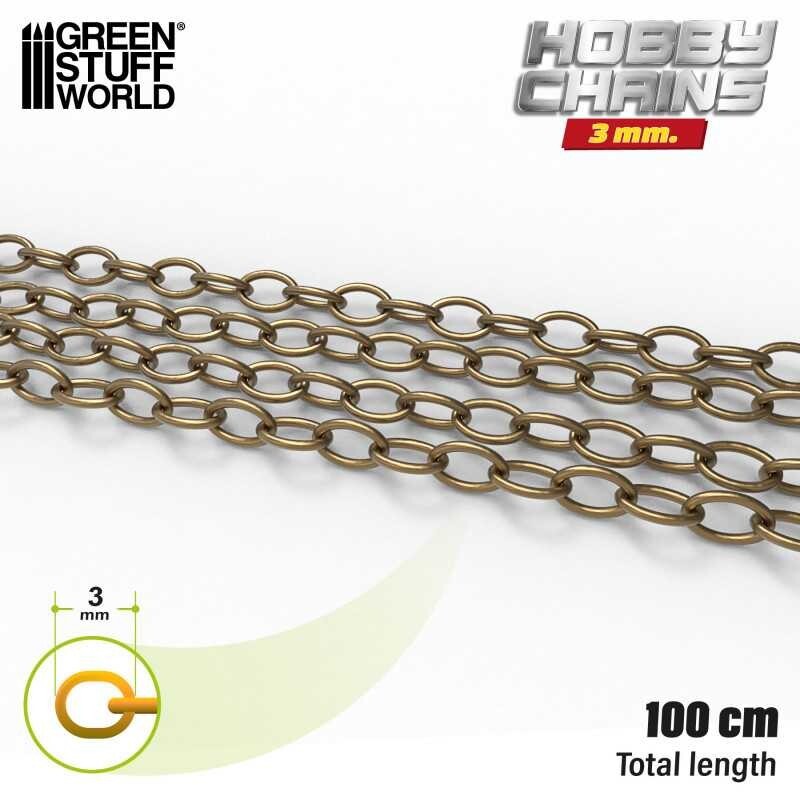 Hobby Chain 3 mm (1 meter) - Miniatures Infinity Reaper