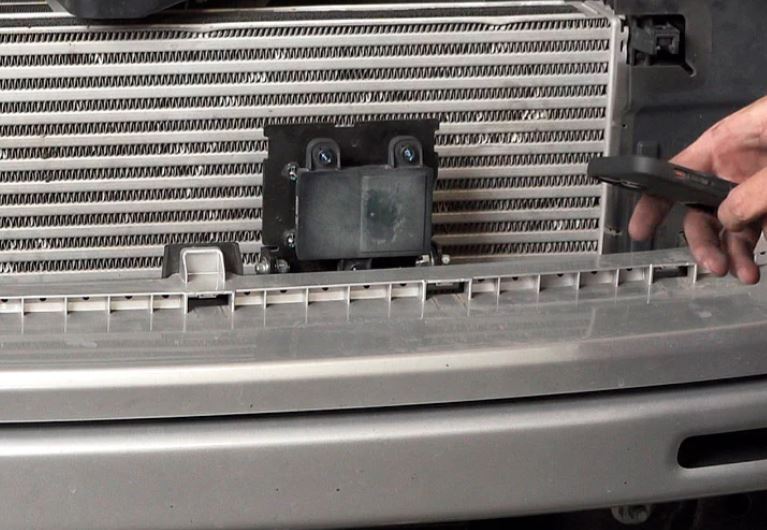 Cali Raised CR2362 Cruise Control Sensor Relocation Bracket; For Use When Instal