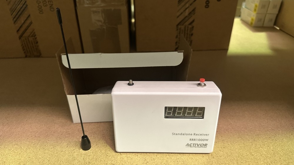 ACTIVOR Wireless Receiver for WEB300 Dual-press Panic Button 433Mhz