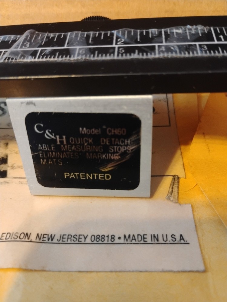 C&H Bainbridge CH60 Quick Detachable Measuring Stop